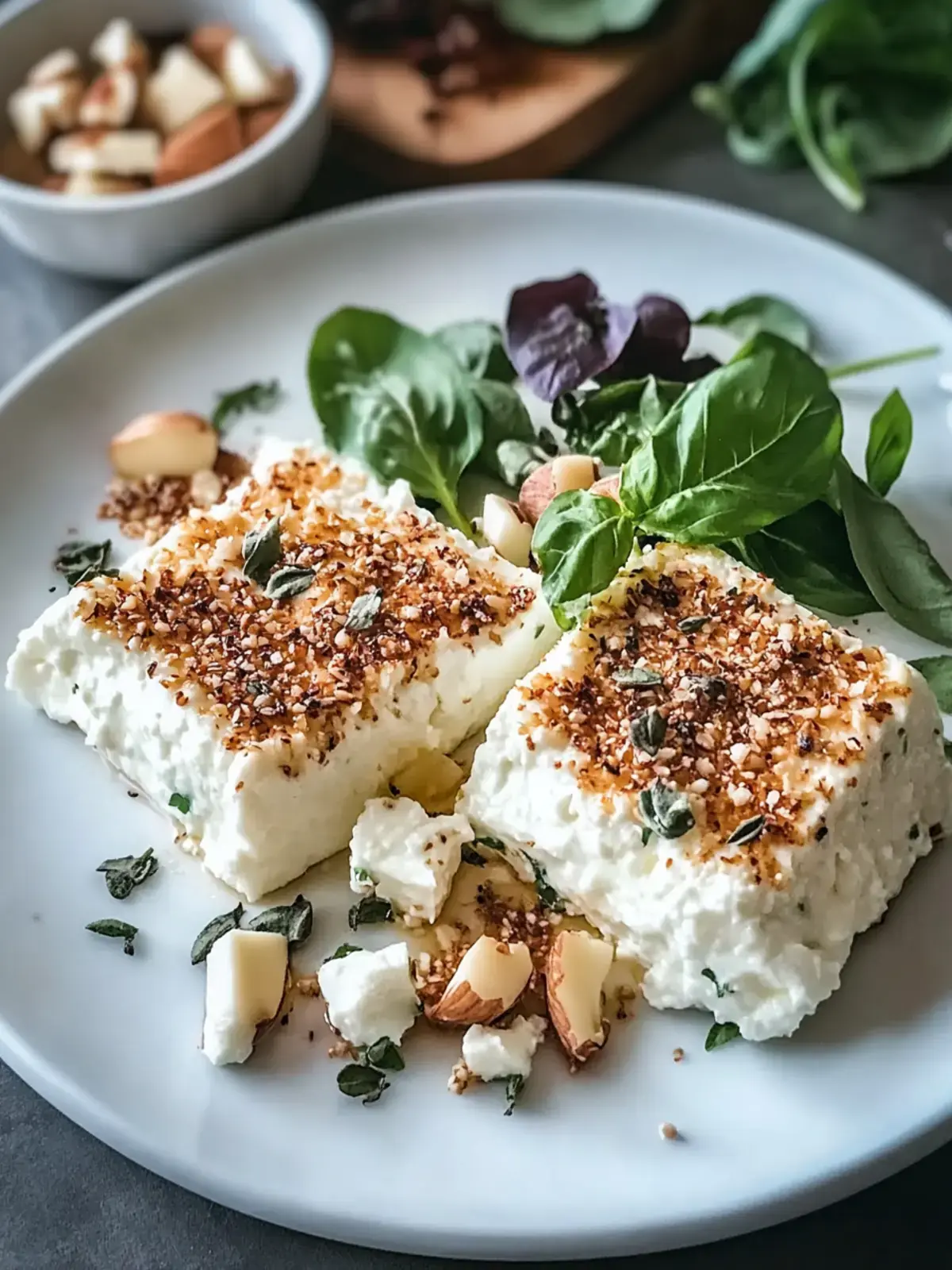 Gebratener Feta Low Carb