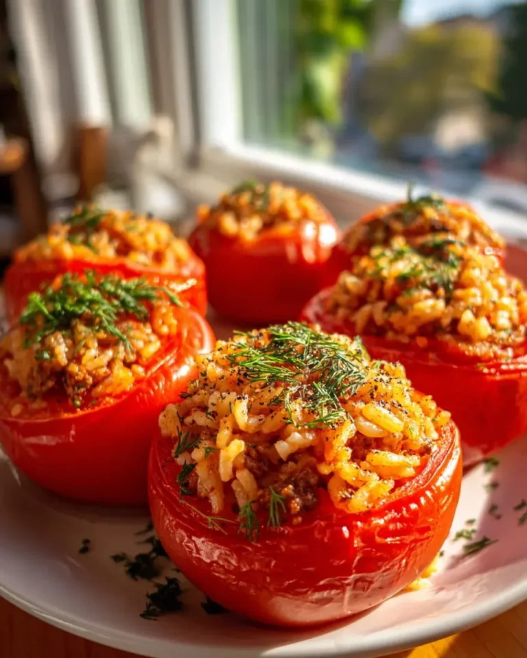 Gefüllte Tomaten Rind Kräuter