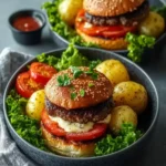 Gesunde Burger Schalen
