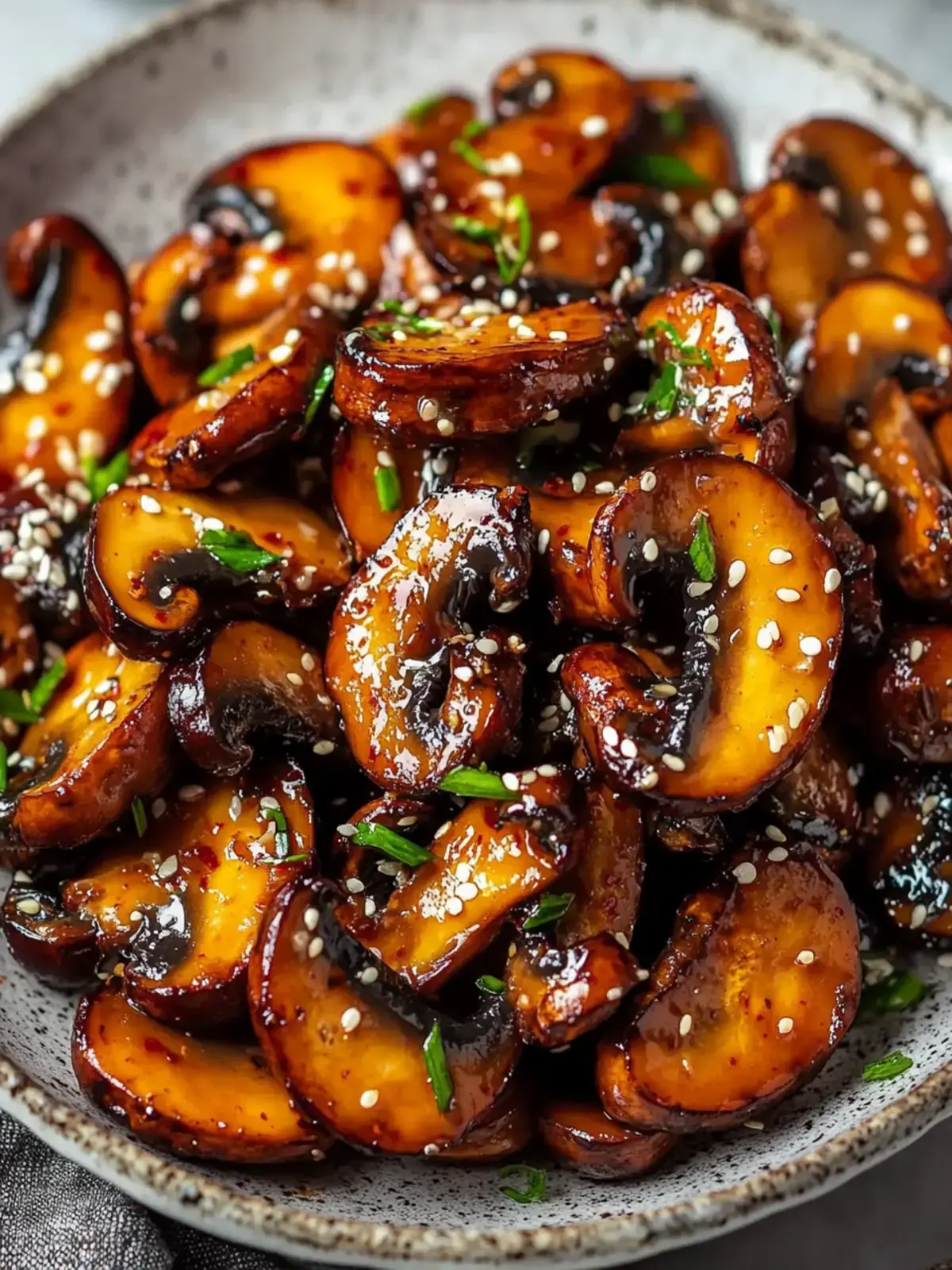 Gochujang Pilze