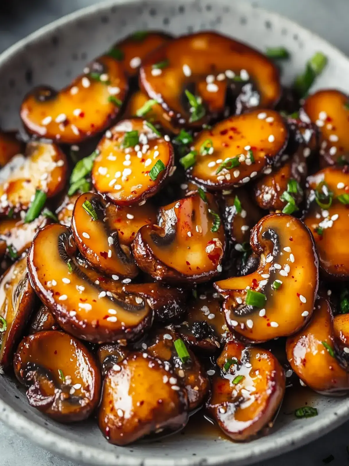 Gochujang Pilze