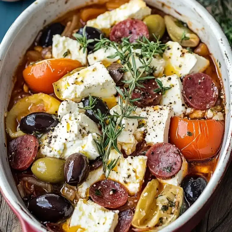 Griechischer Feta-Auflauf Mit Tomaten