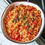 Griechischer Tomatenreis
