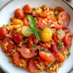 Griechischer Tomatenreis