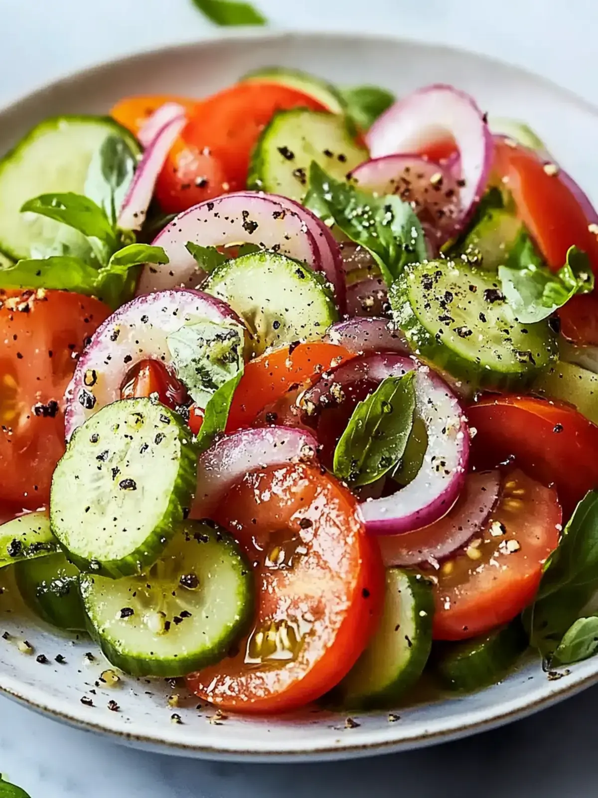 Gurken Tomaten Salat