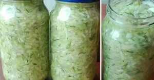 Eingekochter Gurkensalat nach Hausfrauenart