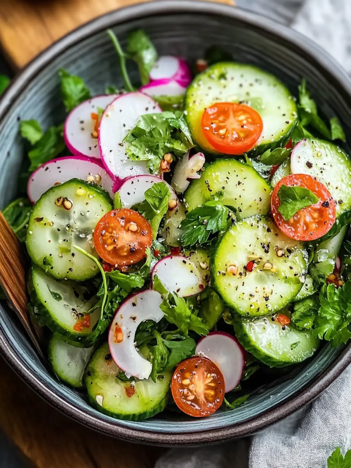 Gurkensalat Rezept