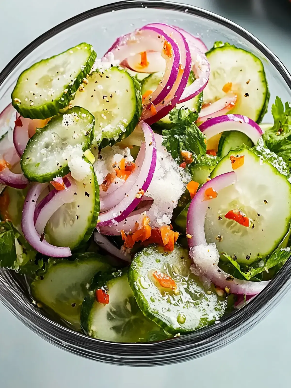 Gurkensalat Rezept