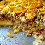 Hackfleisch Kartoffel Auflauf