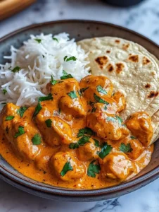 Hausgemachtes Butter Chicken mit Garam Masala