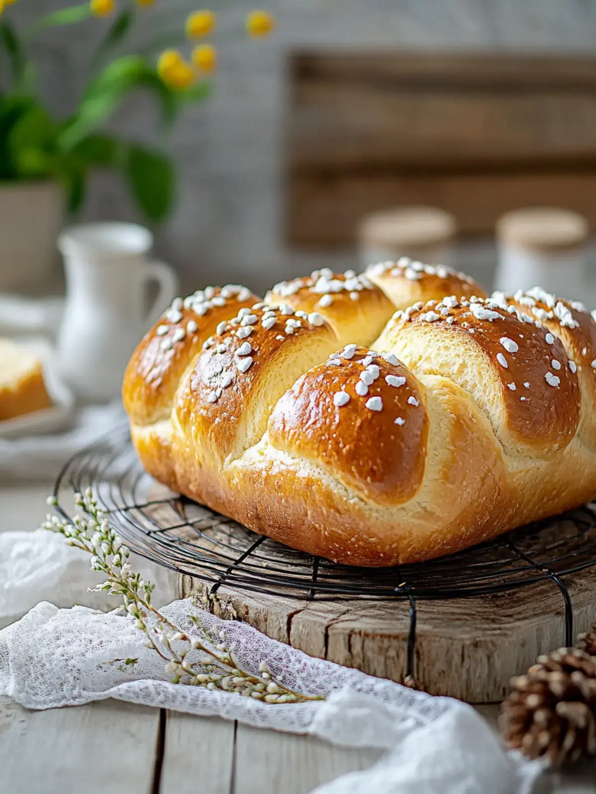 Hefezopf zu Ostern