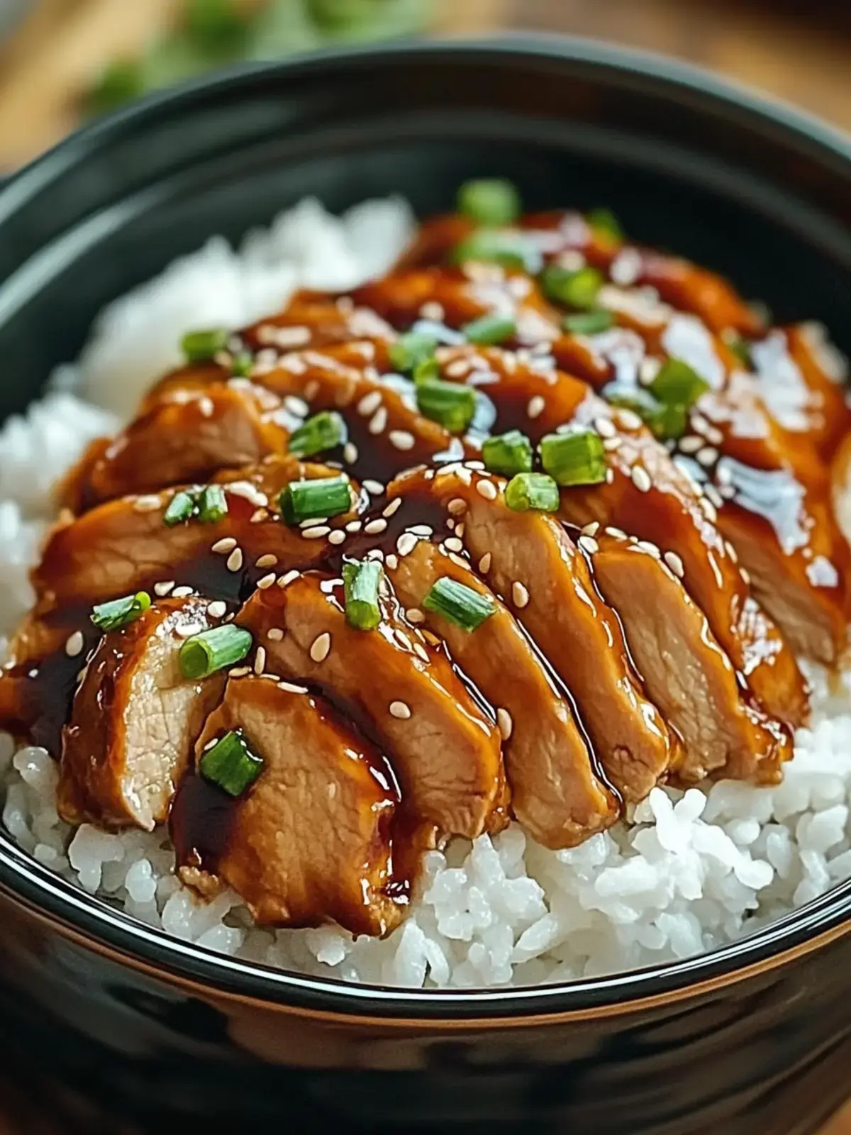 Herzhaftes Crockpot Teriyaki-Hähnchen