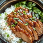 Herzhaftes Crockpot Teriyaki-Hähnchen