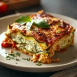 High Protein Veggie Lasagna