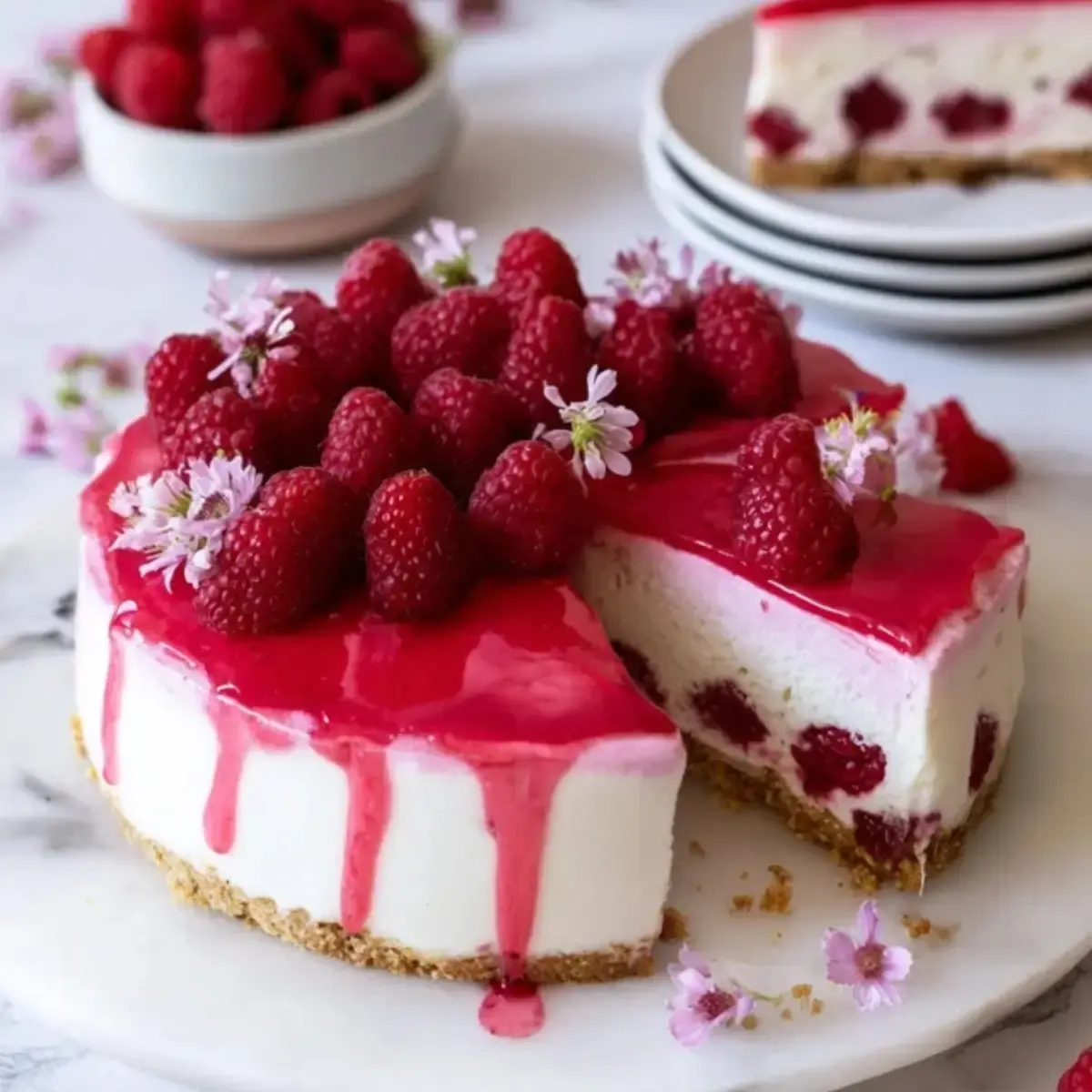 Himbeer Joghurt Torte