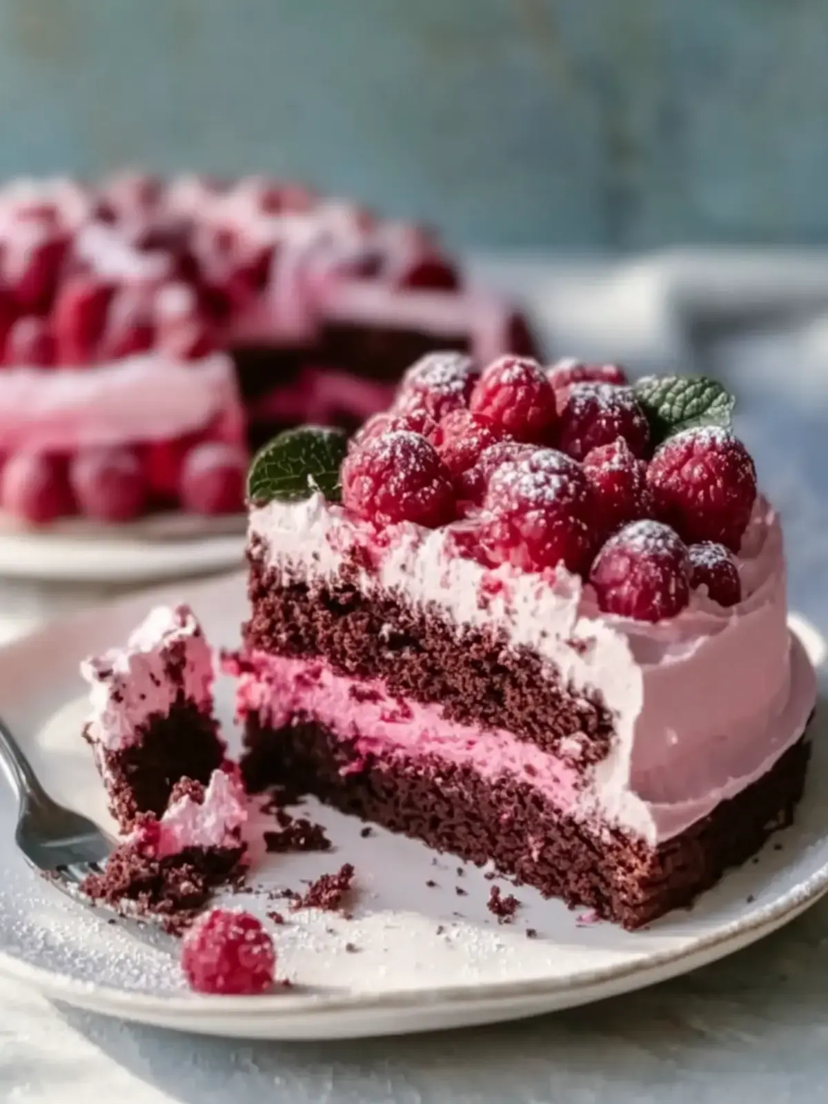 Himbeer Schoko Torte