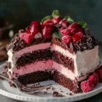 Himbeer Schoko Torte