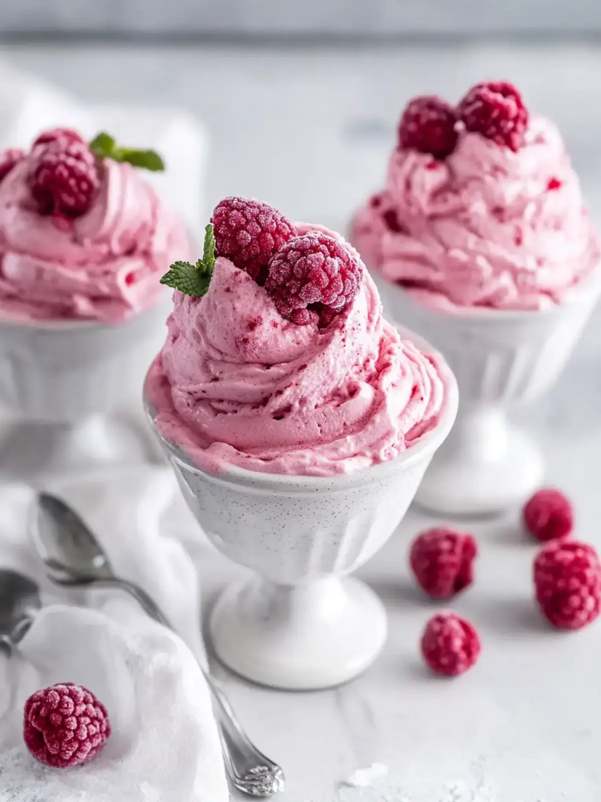 Himbeercreme 5 Minuten Blitz Dessert