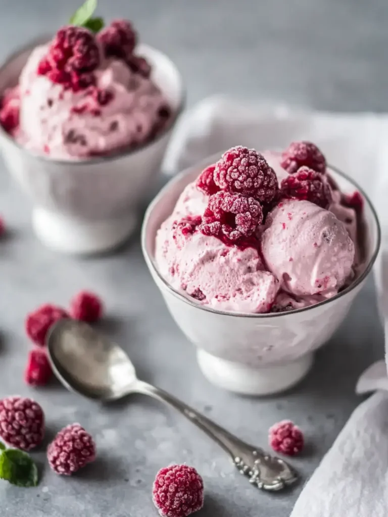 Himbeercreme 5 Minuten Blitz Dessert