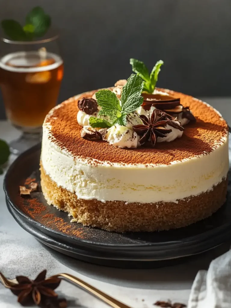 Magischer Himnon-alkoholfreies Bier Mascarpone Schichtkuchen
