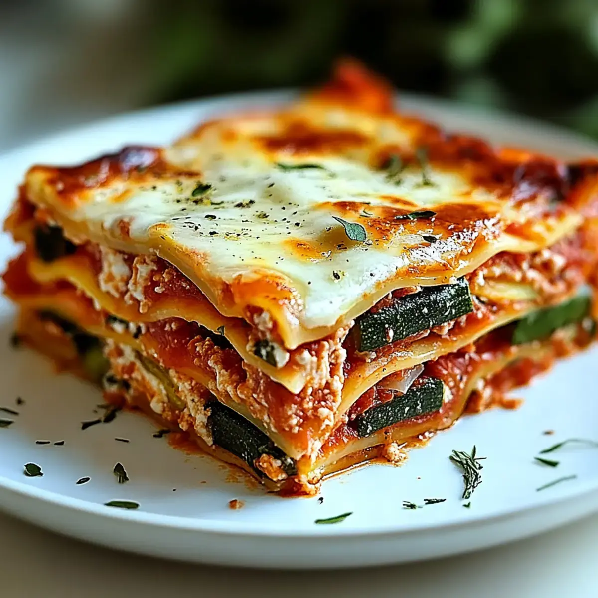Hohe Protein Gemyse Lasagne fyr deinen Kuchentisch