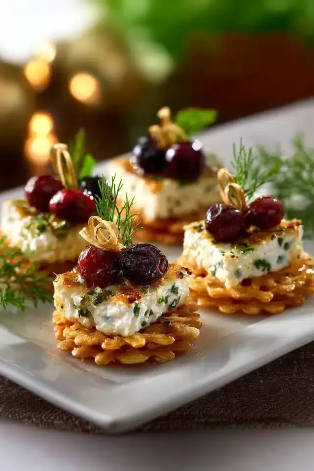 Holiday Appetizers einfach