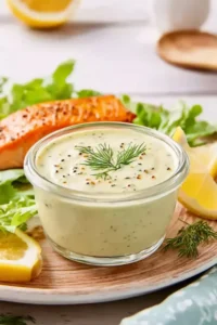 Cremiger Honig Senf Dip