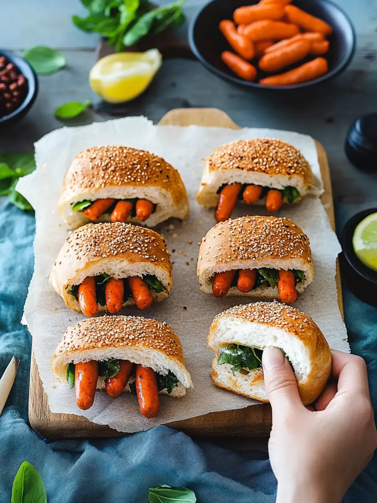 Hot Dog Kraken Thermomix