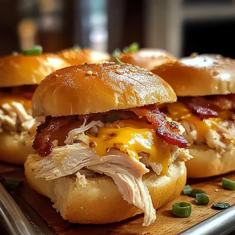 Hühnchen Bacon Ranch Brötchen – Einfach und Lecker