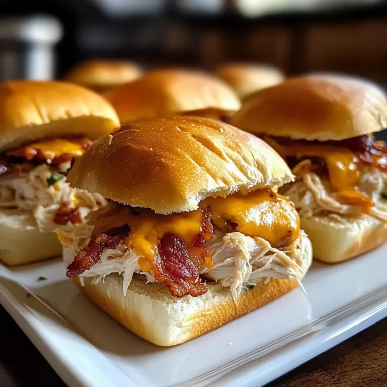 Hühnchen Speck Ranch Schieber – Der perfekte Snack