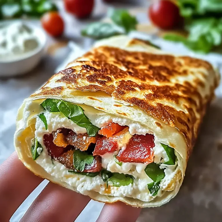 Hüttenkäse Wraps