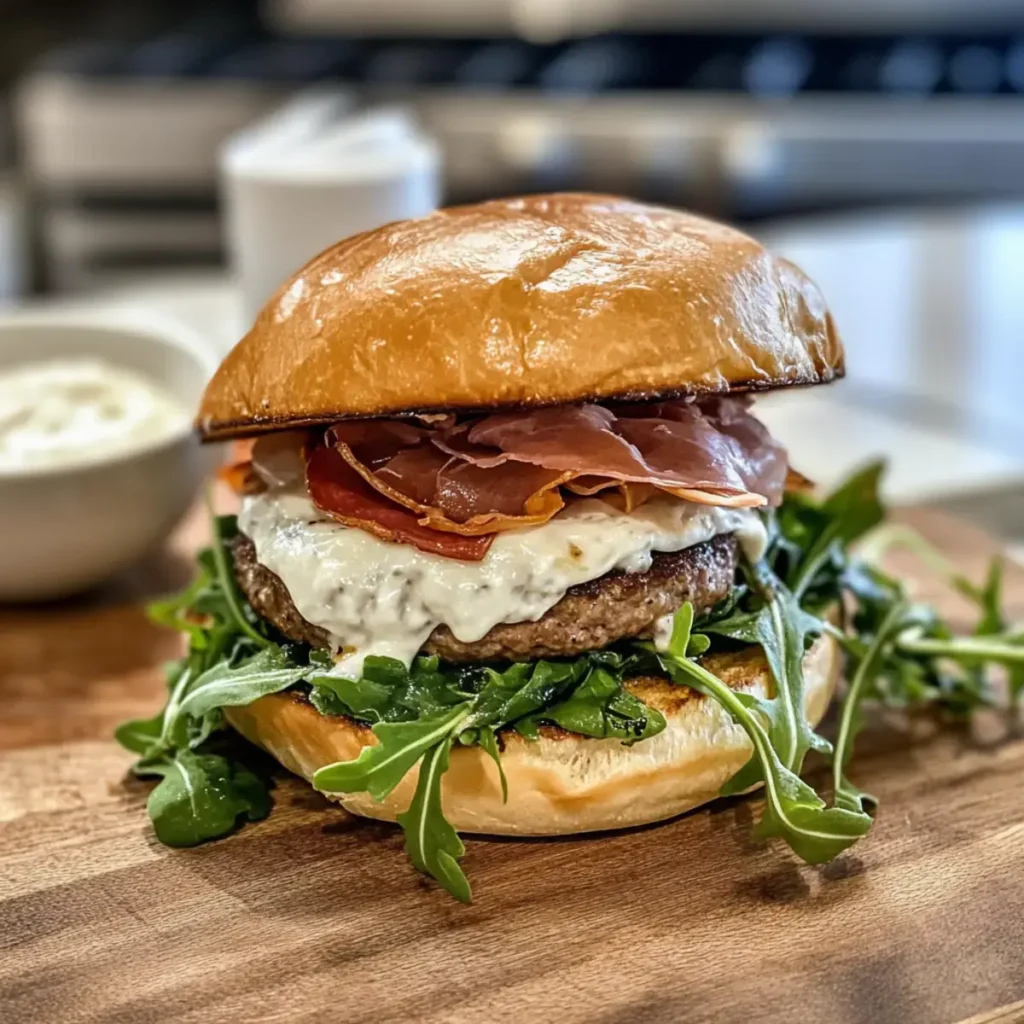 Italienischer Burger