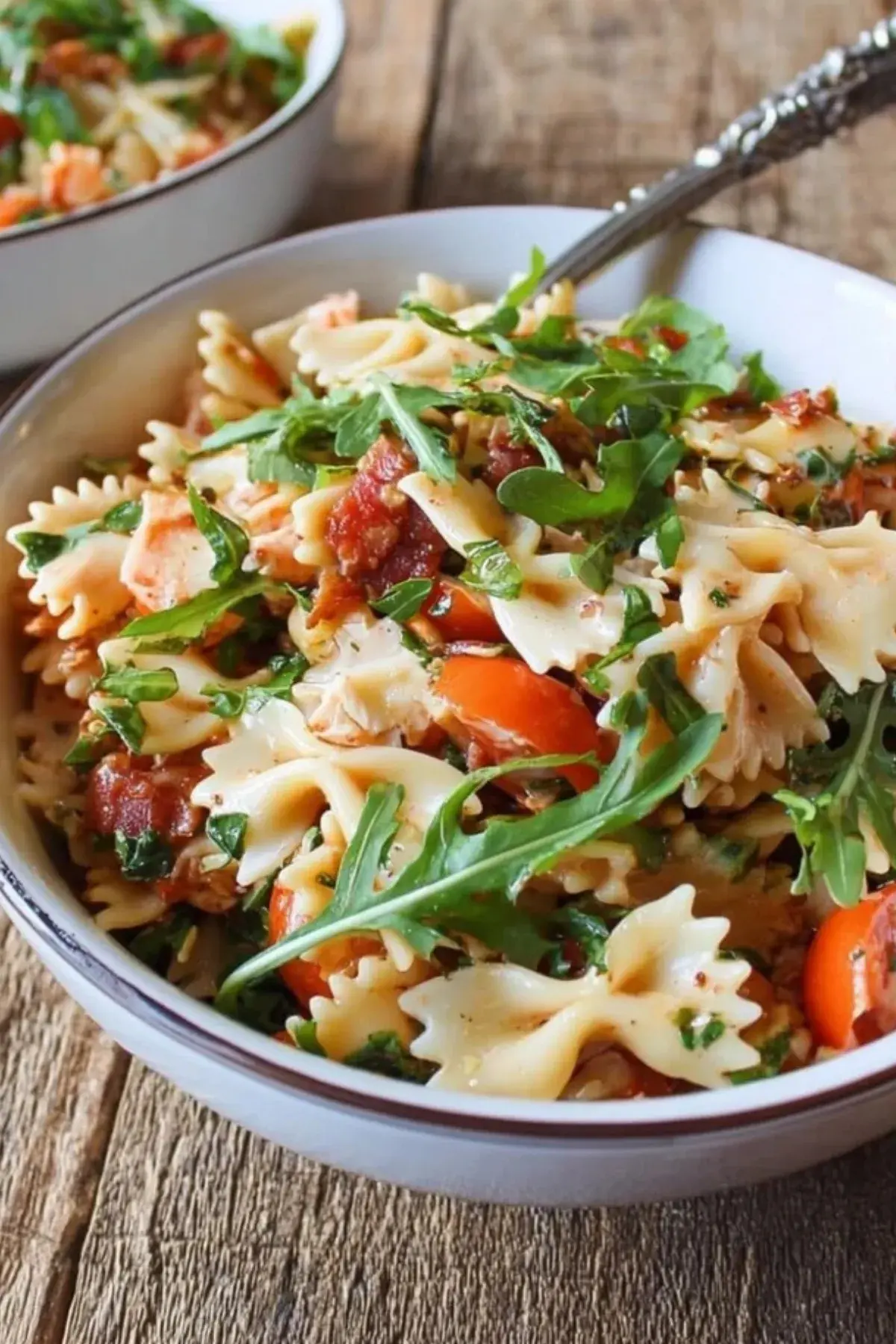Italienischer Nudelsalat mit Rucola – Frisch & Einfach - Einfach Clever Kochen 2 Italienischer Nudelsalat mit Rucola