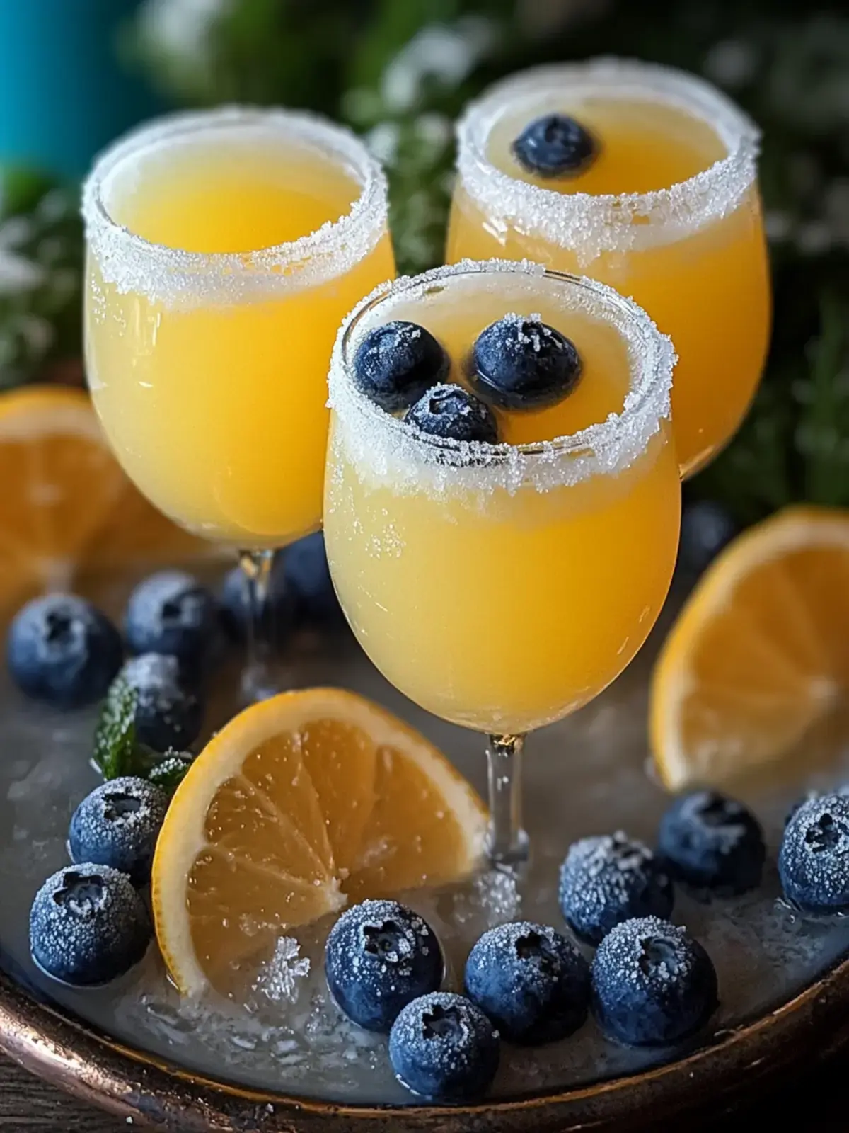 Jack Frost Mimosas