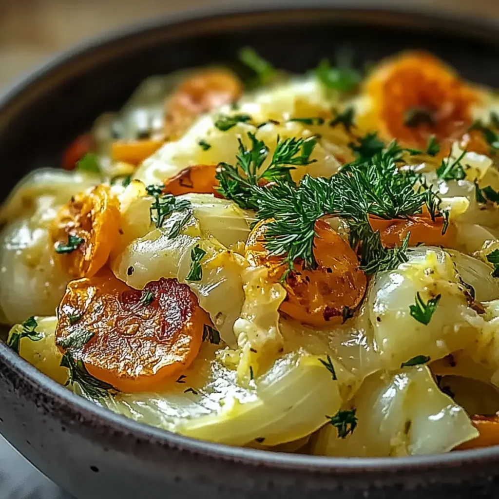 Cremiger junger Weißkohl in Butter – einfach köstlich!