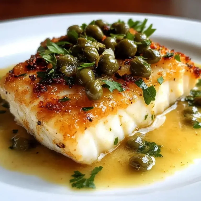 Kabeljau Piccata Rezept
