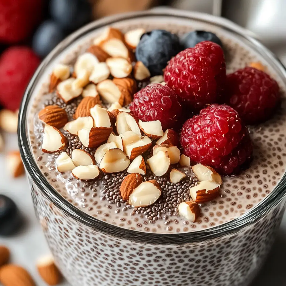 Kaffee Chia Samen Pudding 2