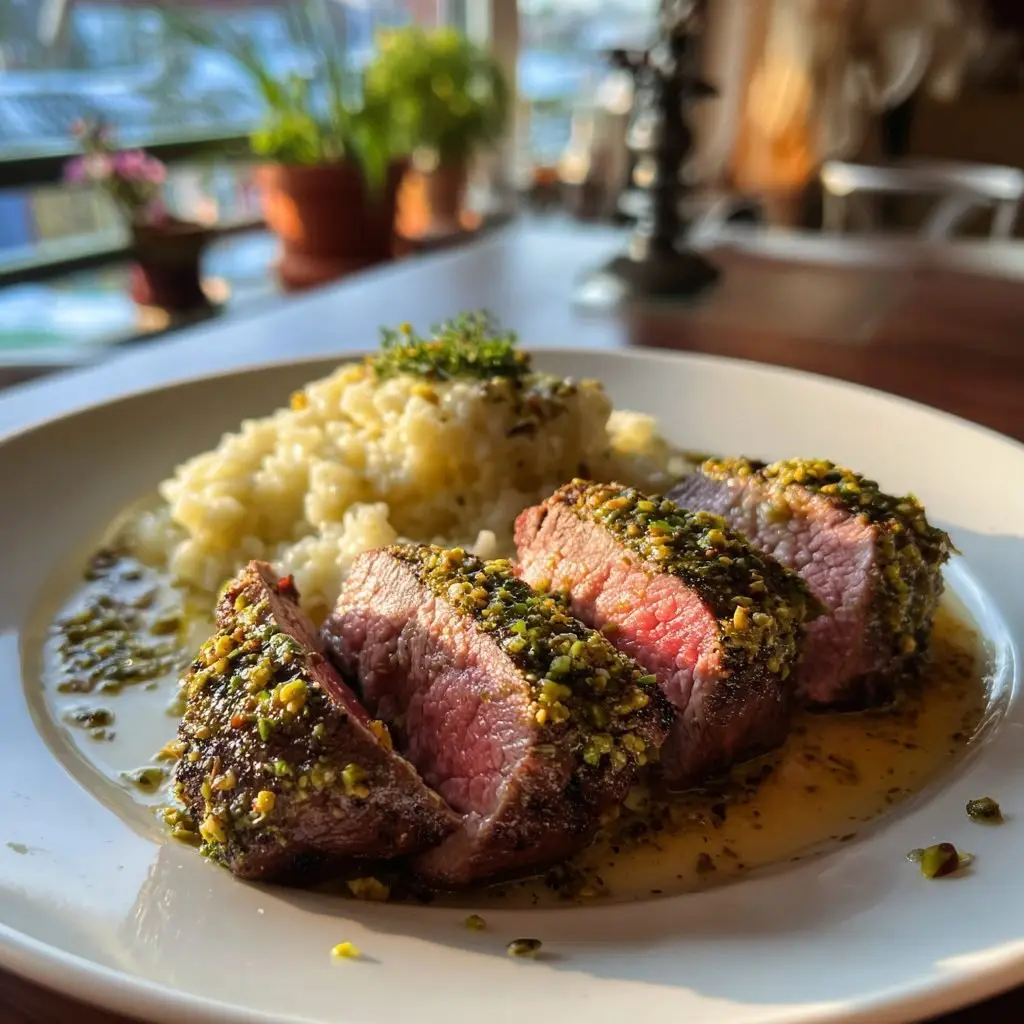 Kalbsfilet im Kräutermantel