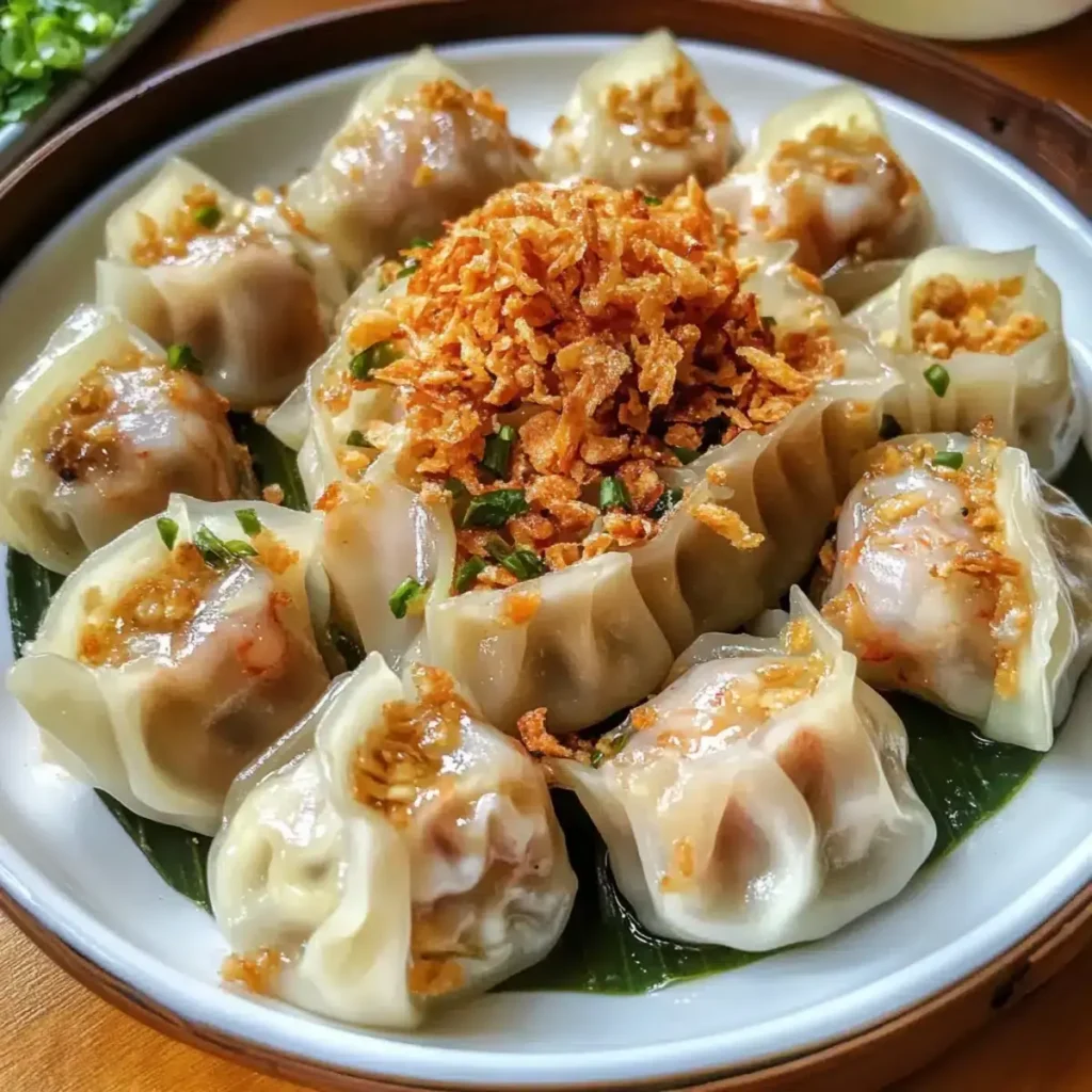 Kanom Jeeb: Das perfekte thailändische Teigtaschen Rezept