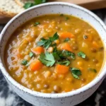 Karotten- und Linsensuppe
