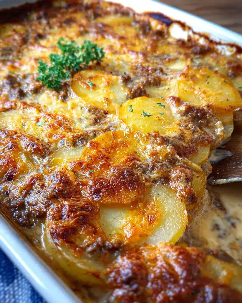 Kartoffel-Hackfleisch-Auflauf