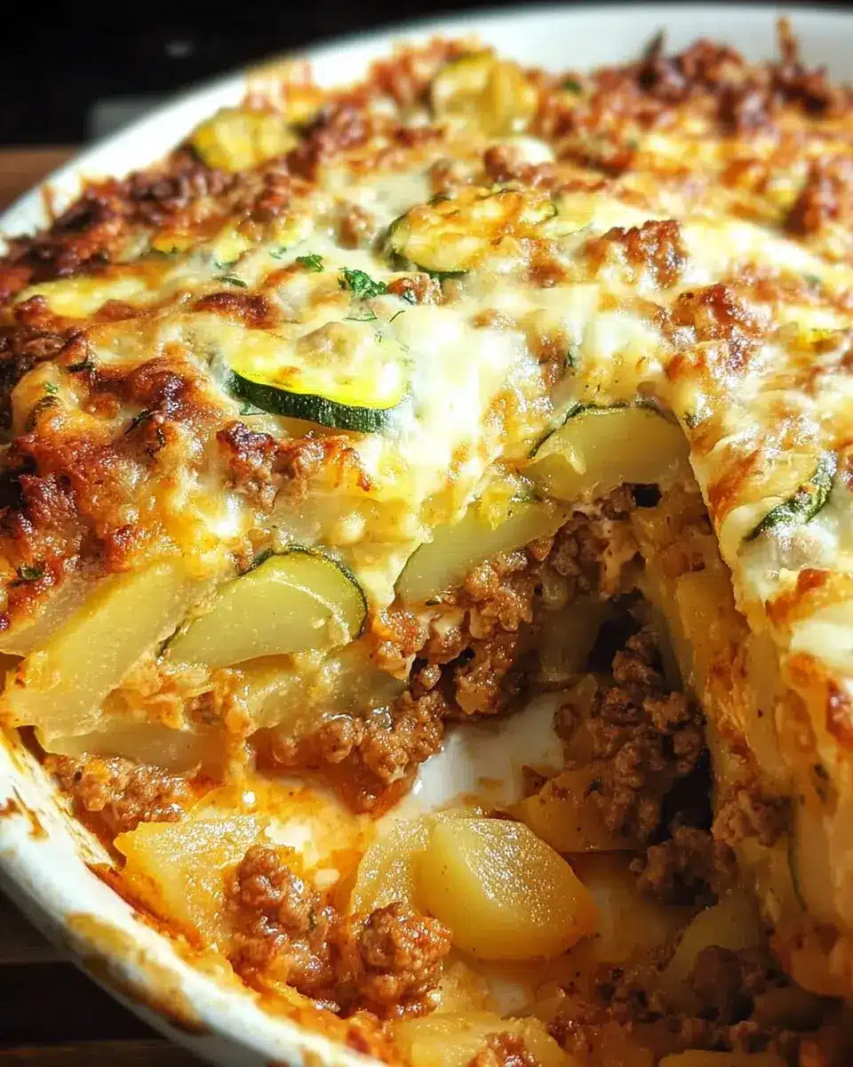 Kartoffelauflauf mit Hackfleisch