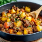 Kartoffelpfanne mit Hackfleisch Rezept