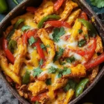 Kasiger Fajita Hyhnchenauflauf