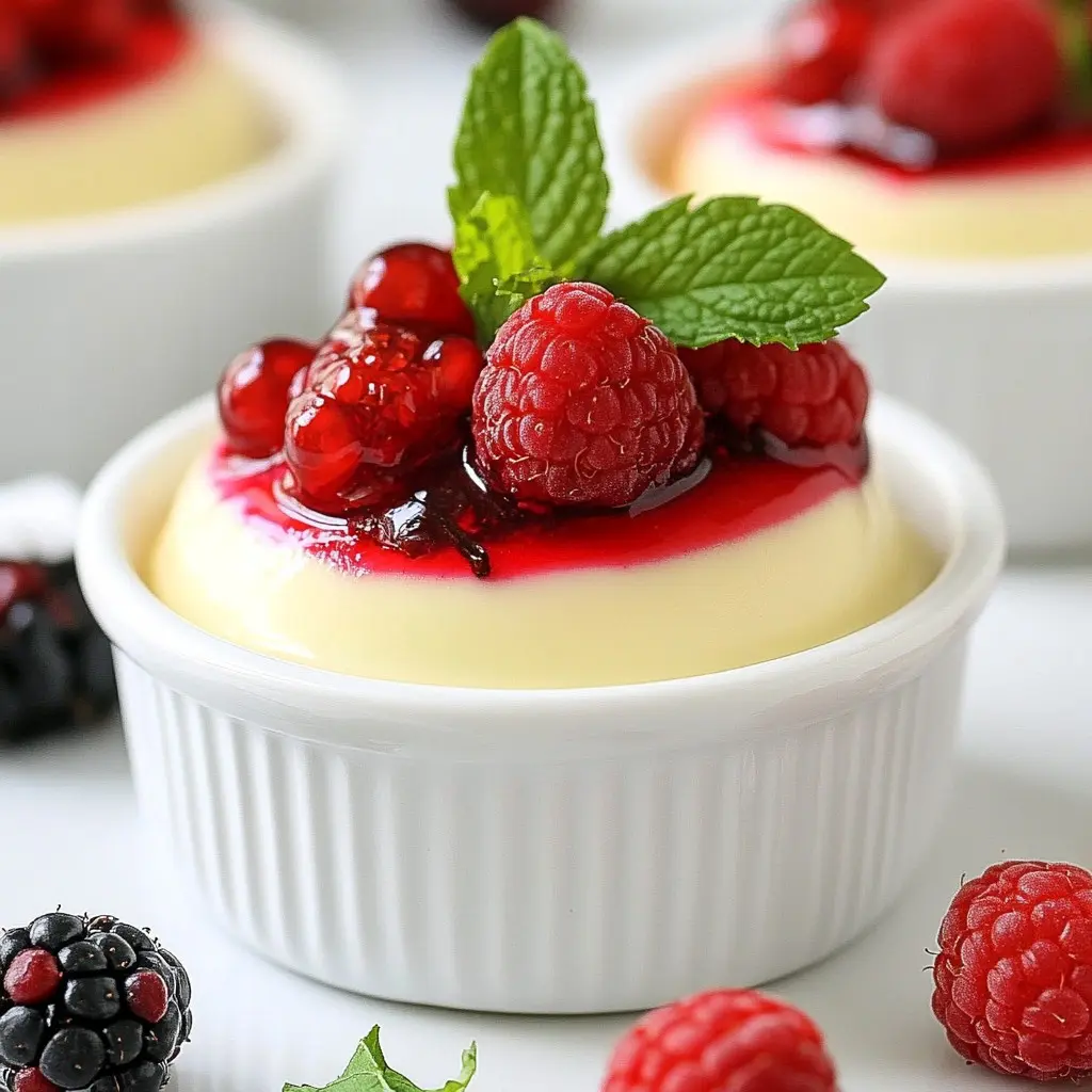 Keto Vanilla Bean Panna Cotta Rezept