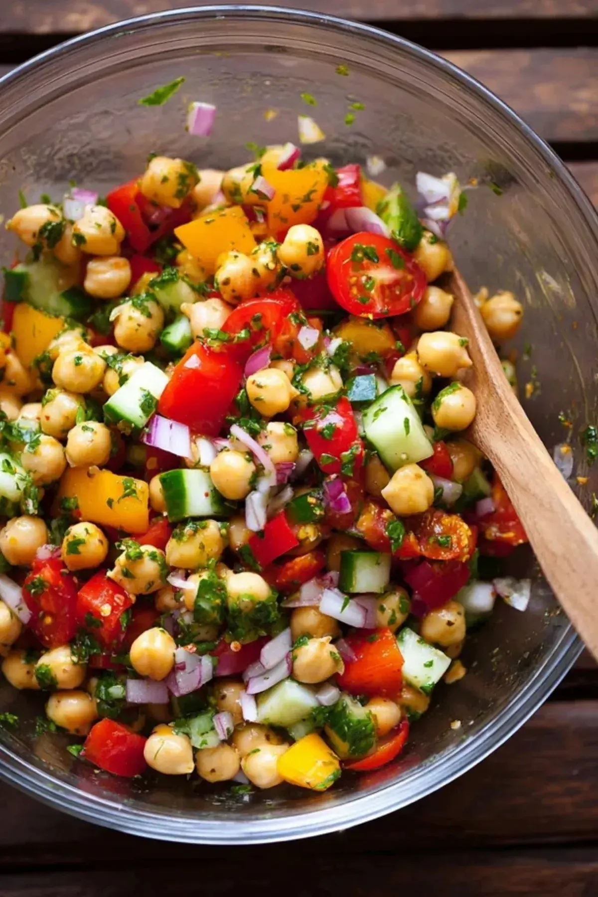 Kichererbsen Salat