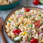Kinder Nudelsalat mit Frischkäse