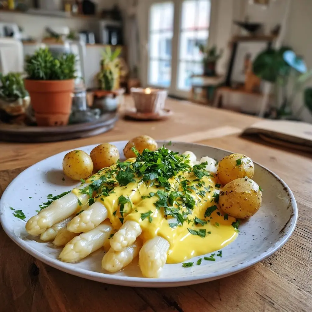 Klassischer Spargel mit Neuen Kartoffeln