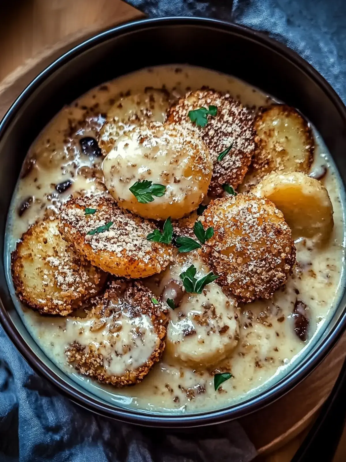 Knoblauch Parmesan Crockpot Hühnchen