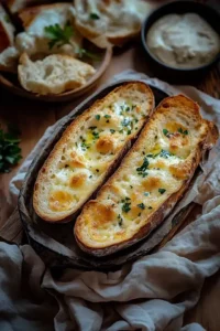 Hausgemachtes Knoblauchbrot – schnell, knusprig & aromatisch